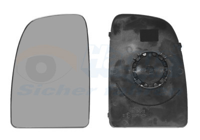 VAN WEZEL Spiegelglas, Außenspiegel