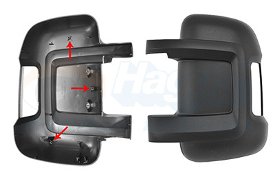 VAN WEZEL Abdeckung, Außenspiegel