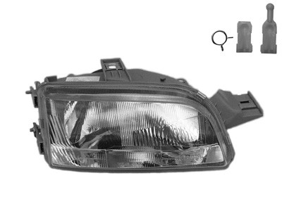 VAN WEZEL Hauptscheinwerfer