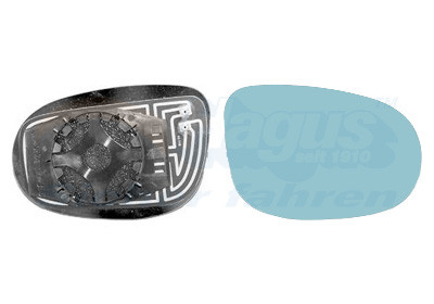 VAN WEZEL Spiegelglas, Außenspiegel