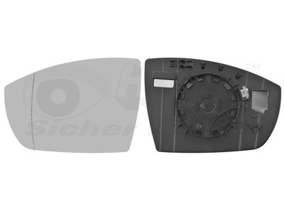 VAN WEZEL Spiegelglas, Außenspiegel