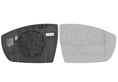 VAN WEZEL Spiegelglas, Außenspiegel