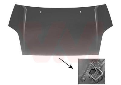 VAN WEZEL Motorhaube