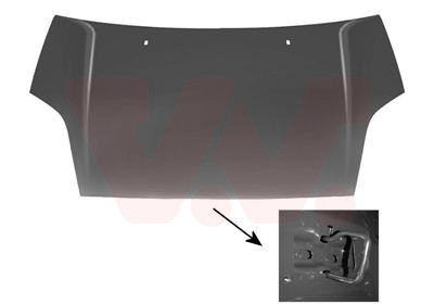 VAN WEZEL Motorhaube