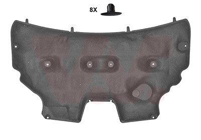 VAN WEZEL Motorraumdämmung