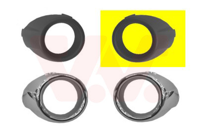 VAN WEZEL Lüftungsgitter, Stoßfänger