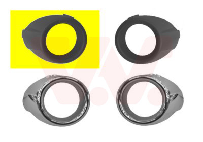 VAN WEZEL Lüftungsgitter, Stoßfänger