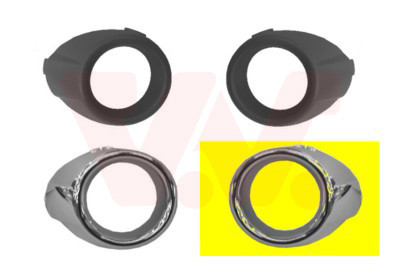 VAN WEZEL Lüftungsgitter, Stoßfänger