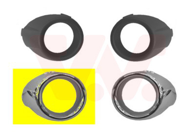 VAN WEZEL Lüftungsgitter, Stoßfänger