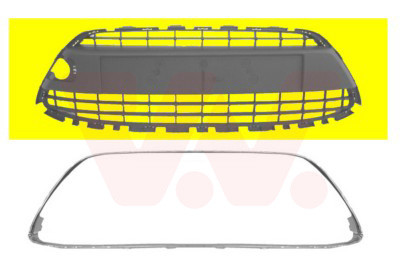 VAN WEZEL Lüftungsgitter, Stoßfänger