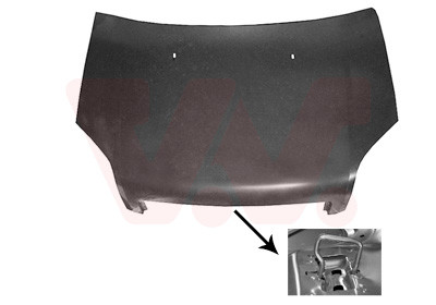 VAN WEZEL Motorhaube