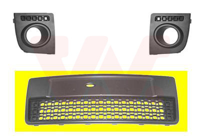 VAN WEZEL Lüftungsgitter, Stoßfänger