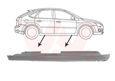 VAN WEZEL Einstiegblech