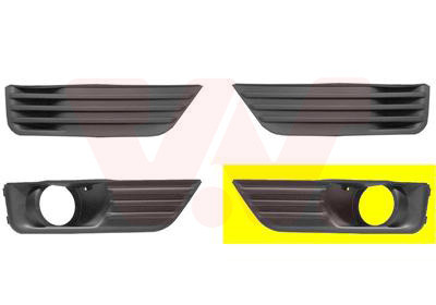 VAN WEZEL Lüftungsgitter, Stoßfänger