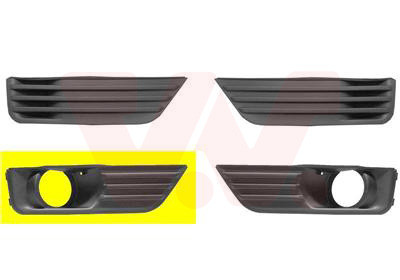 VAN WEZEL Lüftungsgitter, Stoßfänger