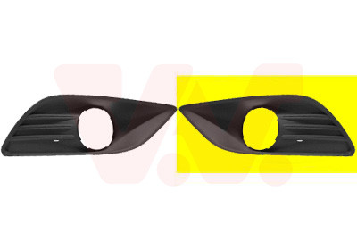 VAN WEZEL Lüftungsgitter, Stoßfänger