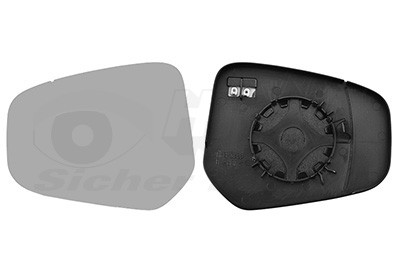 VAN WEZEL Spiegelglas, Außenspiegel