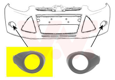 VAN WEZEL Blende, Stoßfänger