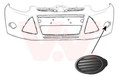 VAN WEZEL Blende, Stoßfänger