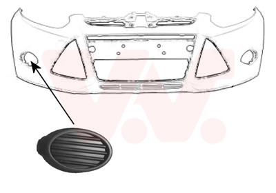 VAN WEZEL Blende, Stoßfänger