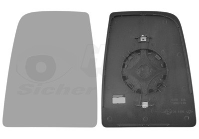 VAN WEZEL Spiegelglas, Außenspiegel