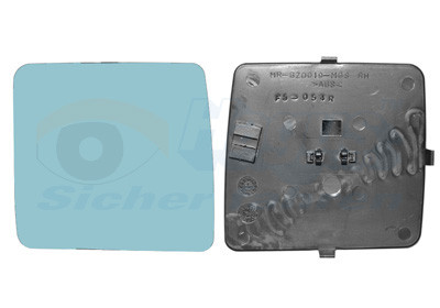 VAN WEZEL Spiegelglas, Außenspiegel