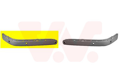 VAN WEZEL Zier-/Schutzleiste, Stoßfänger