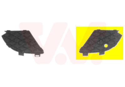 VAN WEZEL Lüftungsgitter, Stoßfänger