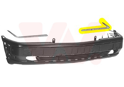 VAN WEZEL Zier-/Schutzleiste, Stoßfänger