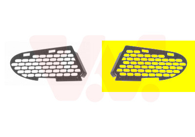 VAN WEZEL Lüftungsgitter, Stoßfänger