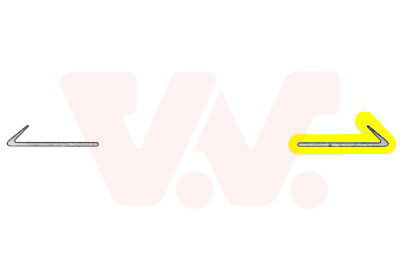 VAN WEZEL Zier-/Schutzleiste, Stoßfänger