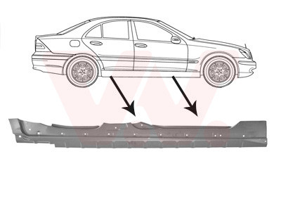 VAN WEZEL Einstiegblech