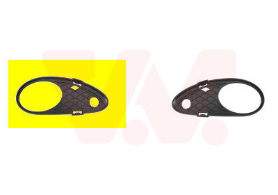 VAN WEZEL Lüftungsgitter, Stoßfänger