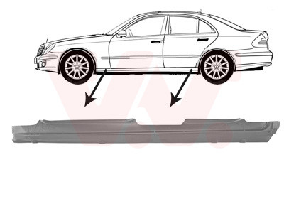 VAN WEZEL Einstiegblech