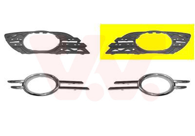 VAN WEZEL Lüftungsgitter, Stoßfänger