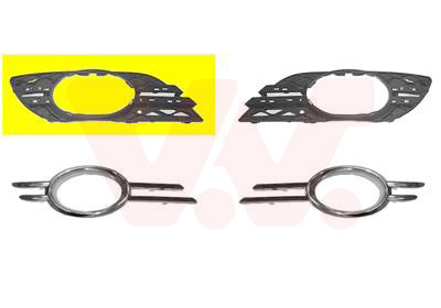 VAN WEZEL Lüftungsgitter, Stoßfänger