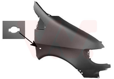 VAN WEZEL Kotflügel