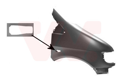 VAN WEZEL Kotflügel