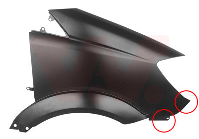 VAN WEZEL Kotflügel