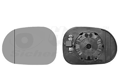 VAN WEZEL Spiegelglas, Außenspiegel