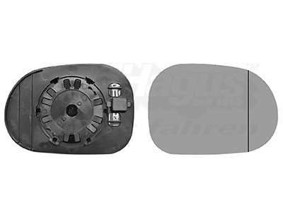 VAN WEZEL Spiegelglas, Außenspiegel