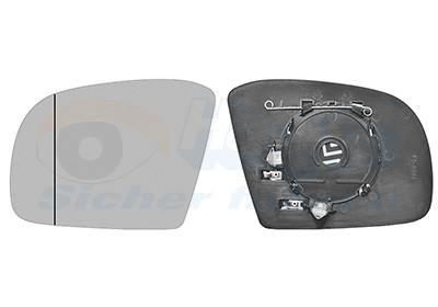 VAN WEZEL Spiegelglas, Außenspiegel