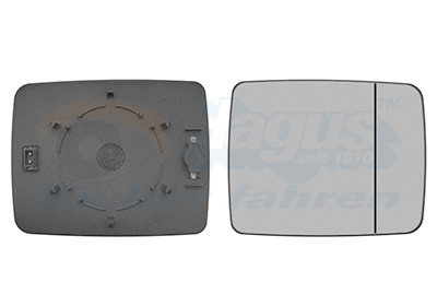 VAN WEZEL Spiegelglas, Außenspiegel