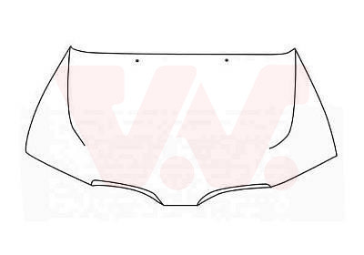 VAN WEZEL Motorhaube