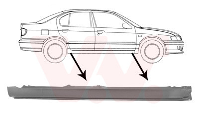 VAN WEZEL Einstiegblech