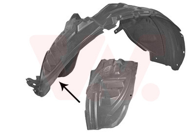 VAN WEZEL Verkleidung, Radhaus