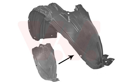 VAN WEZEL Verkleidung, Radhaus