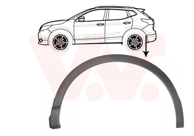 VAN WEZEL Verbreiterung, Kotflügel