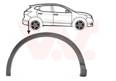 VAN WEZEL Verbreiterung, Kotflügel