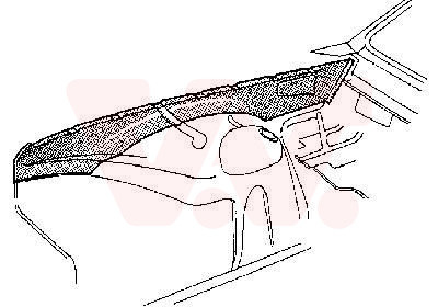 VAN WEZEL Kotflügel